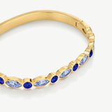 Marquise Bangle Sapphire