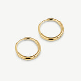 Tiered Gold Hoops