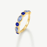 Marquise Stacking Ring Sapphire