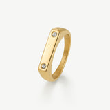 Bar Signet ring