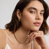Bold Tapered Hoops