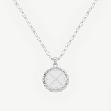 Engravable Compass Necklace