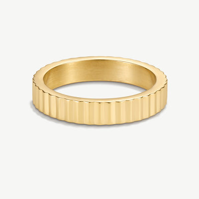 Mini Pleat Ring