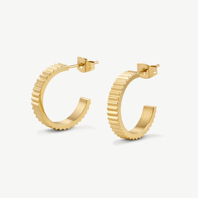 Mini Pleat Hoops