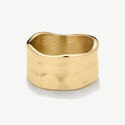 Textured Band Ring