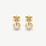 Classic Bezel Diamond Studs