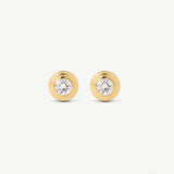 Classic Bezel Diamond Studs