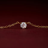Delicate Lab Grown Diamond Necklace