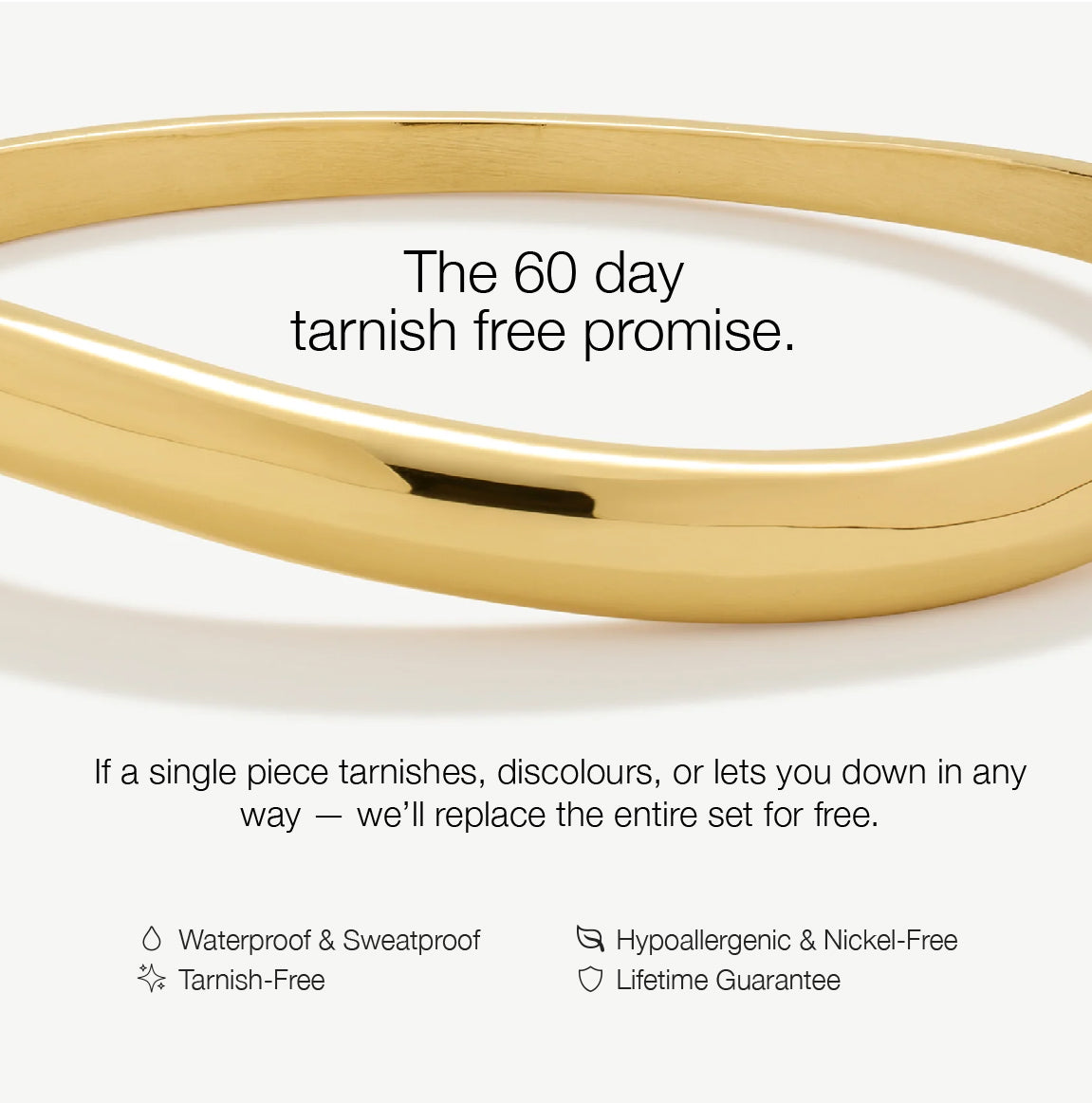The 60-Day Tarnish-Free Promise